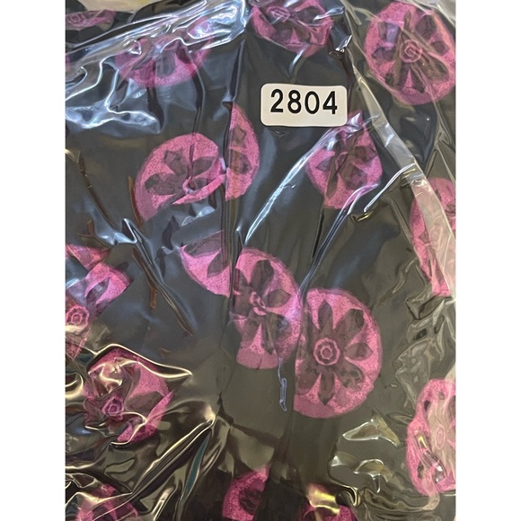 Free People Leanna Tube Dress NWT SZ L (black and purple) - Picture 8 of 12